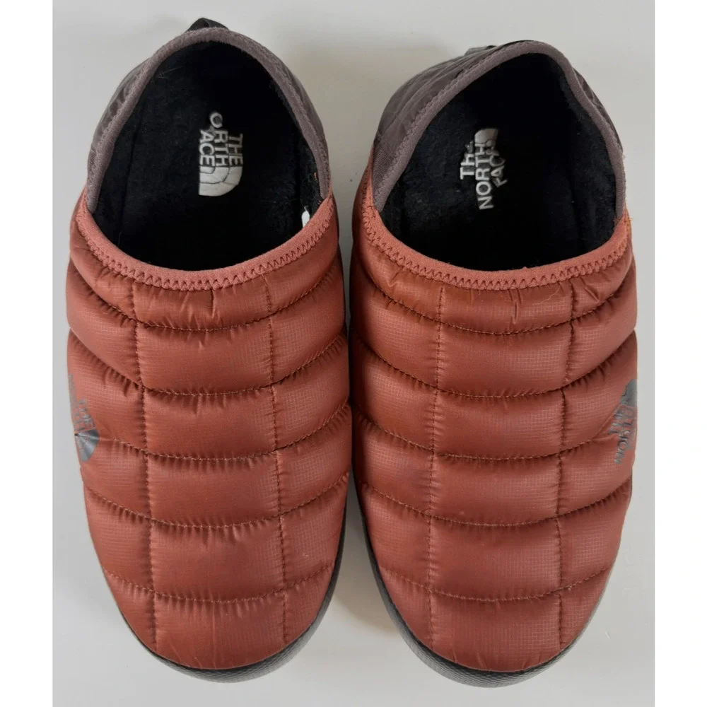 The North Face ThermoBall Traction Mule V Men's 10 Brown Quilted Slip On